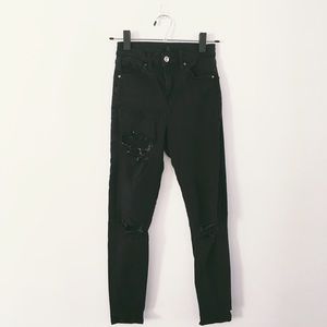 Topshop high waisted Jamie jeans